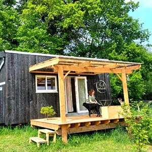 Hébergement tourisme tiny house kaz camping